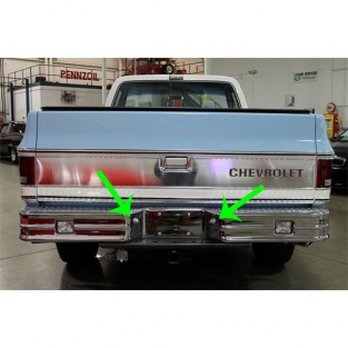 Kentekenplaat verlichting Chevrolet pickup