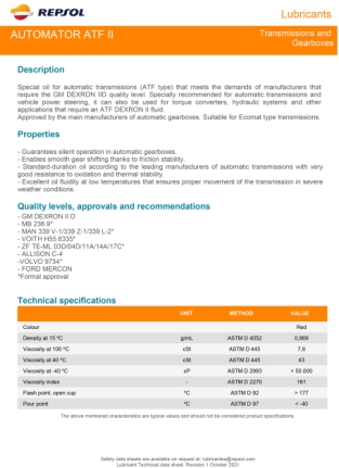 Repsol Automator ATF II - 5 ltr